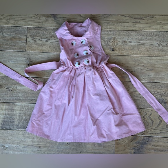 Mia Belle Girls How Timeless Belted Trench Dress size 5 - Picture 8 of 9